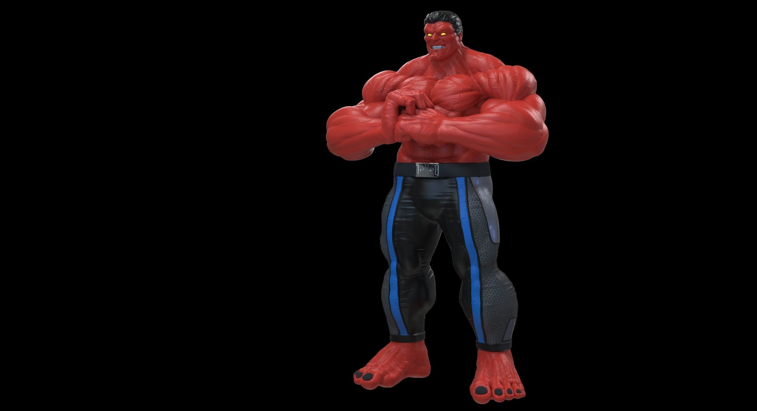 Hulk Smash 2 3D print model_5