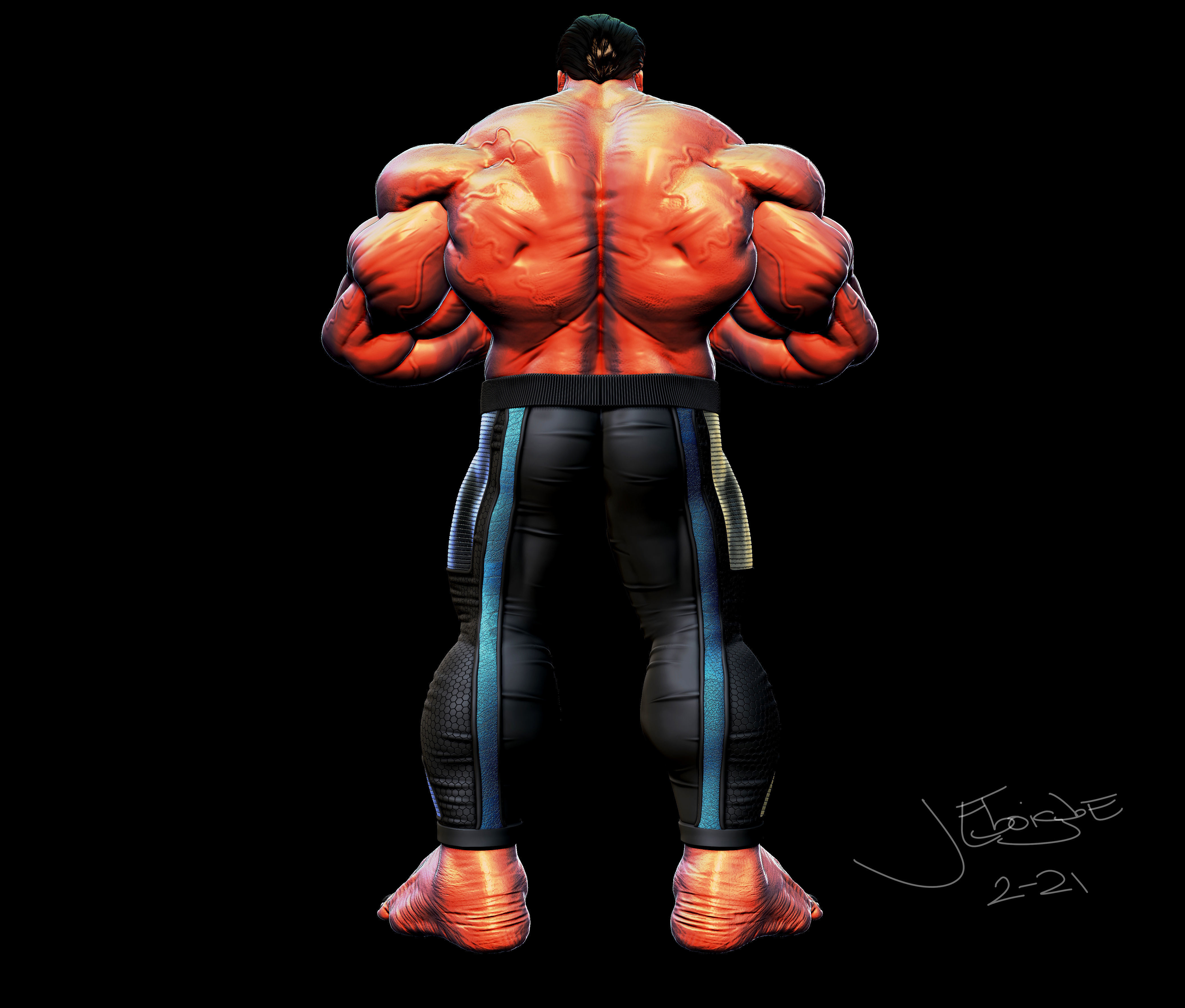 Hulk Smash 2 3D print model_2