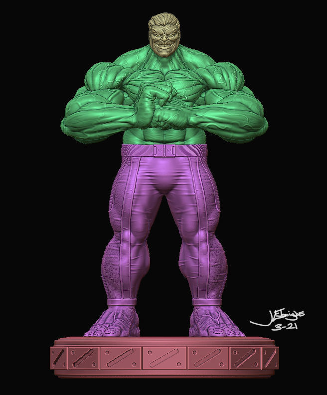 Hulk Smash 2 3D print model_13