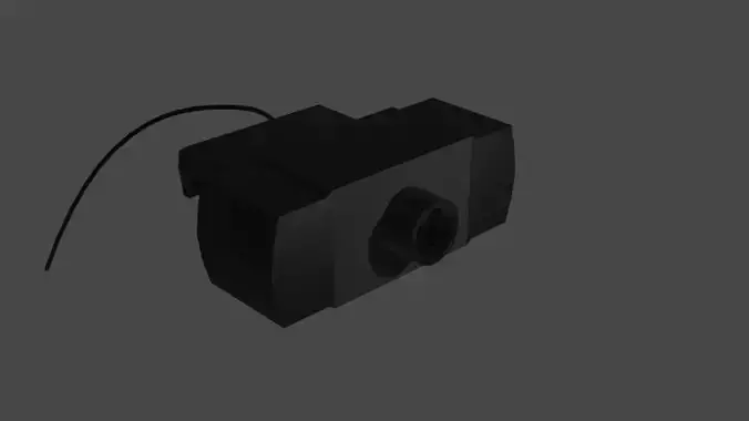 Camera web 3D model