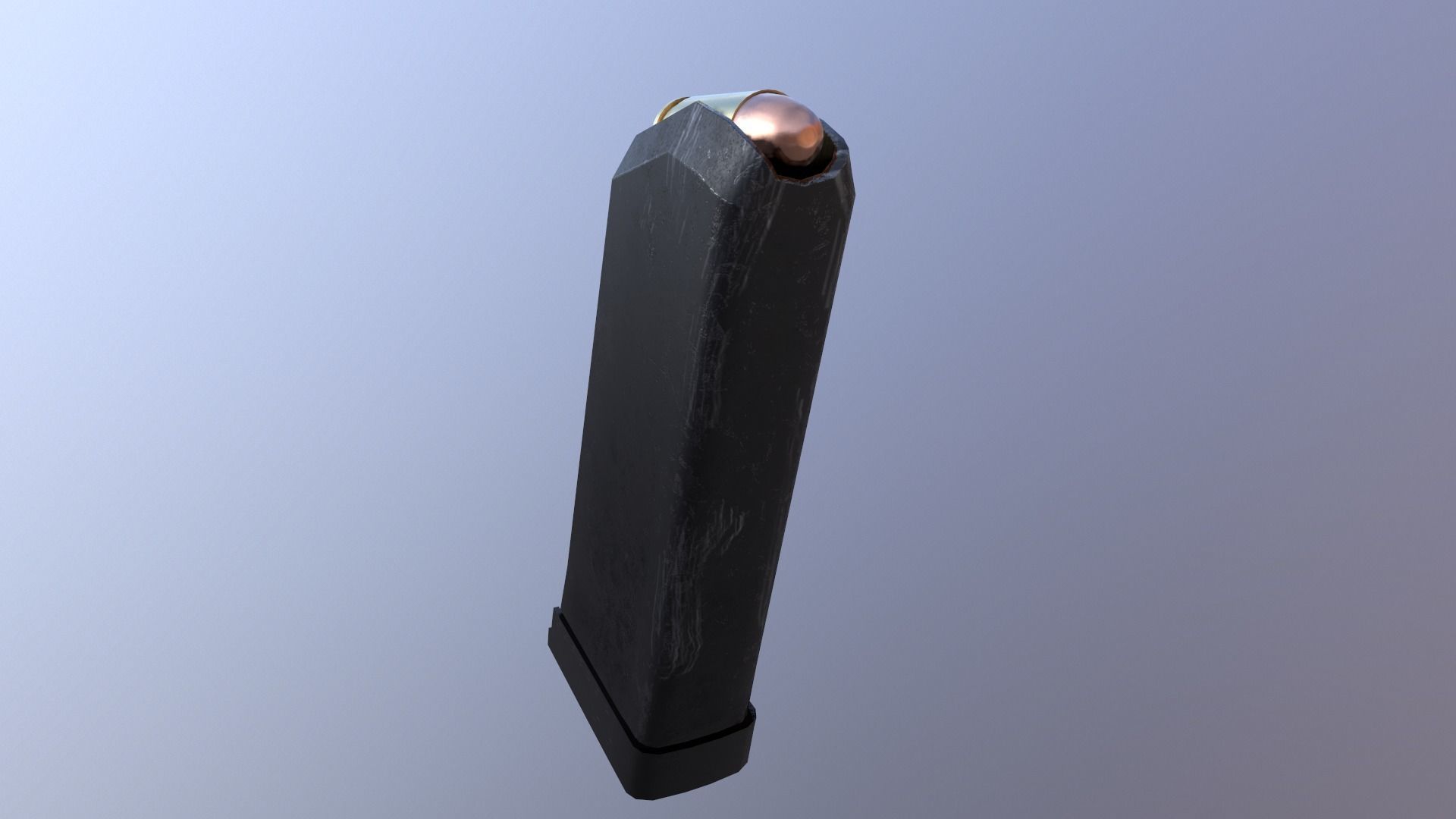 PISTOL MADE FOR YOUR GAME Low-poly 3D model_11