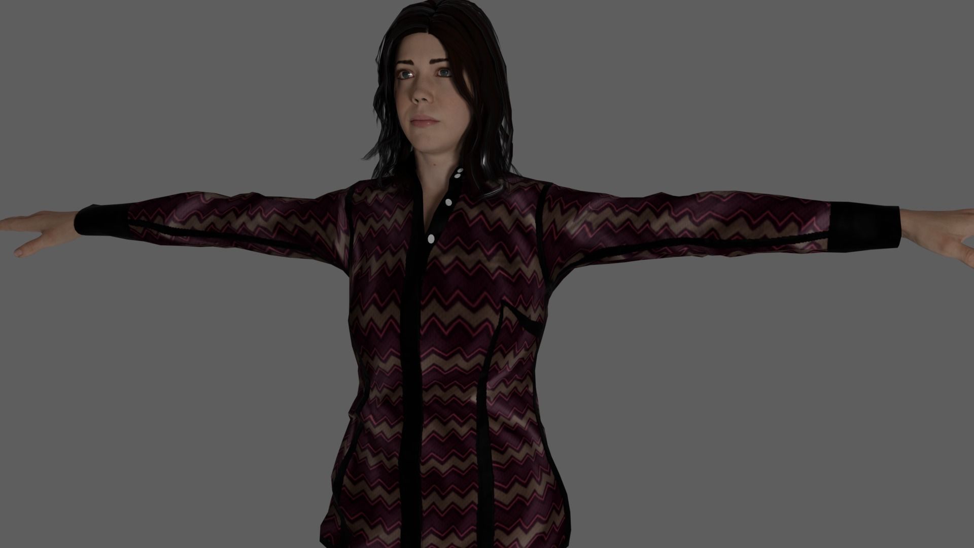 8 Characters Pack Vol 5 3D model_9