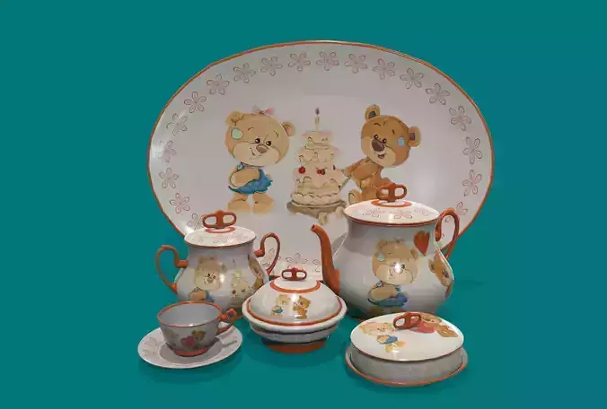 Porcelain Tea set-8