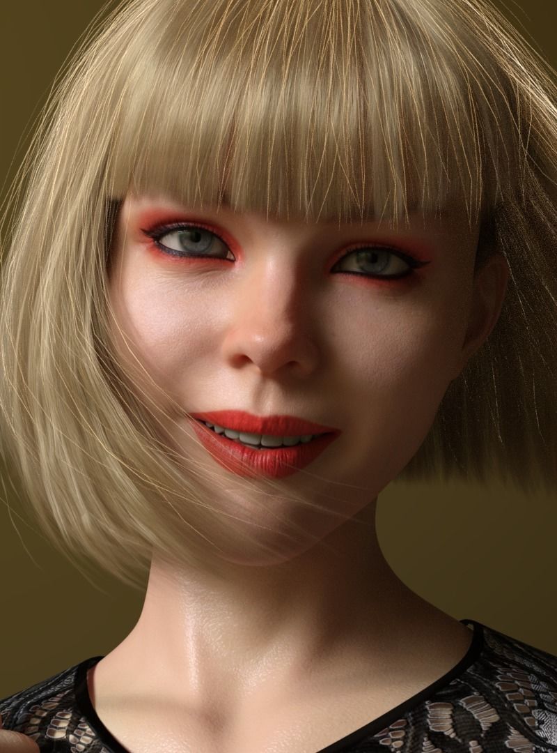 DY Mary For G8F 3D model_5