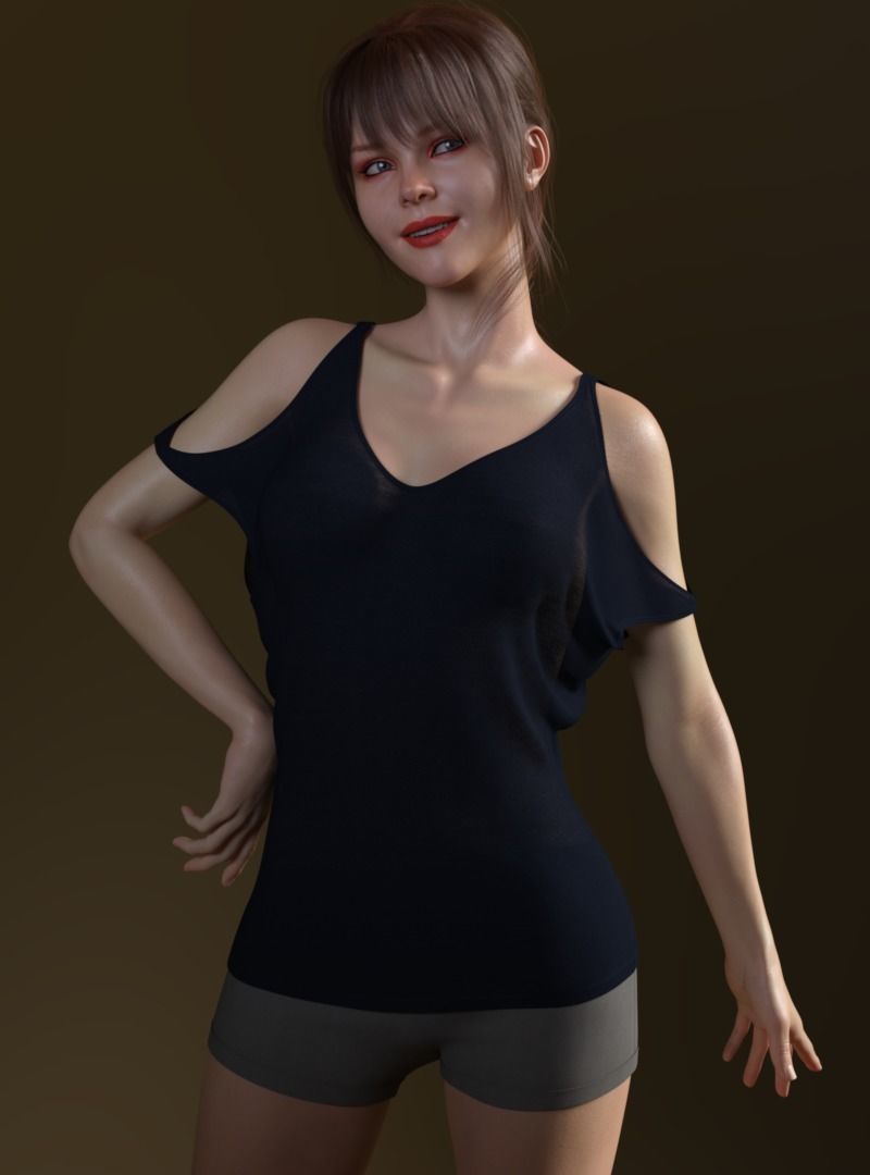 DY Mary For G8F 3D model_3