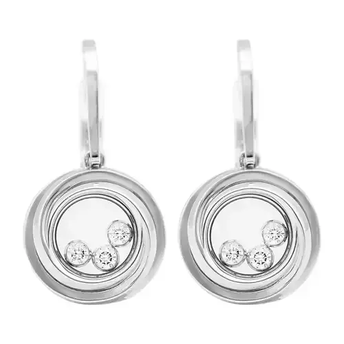 Chopard happy diamonds earring 4 3D print model
