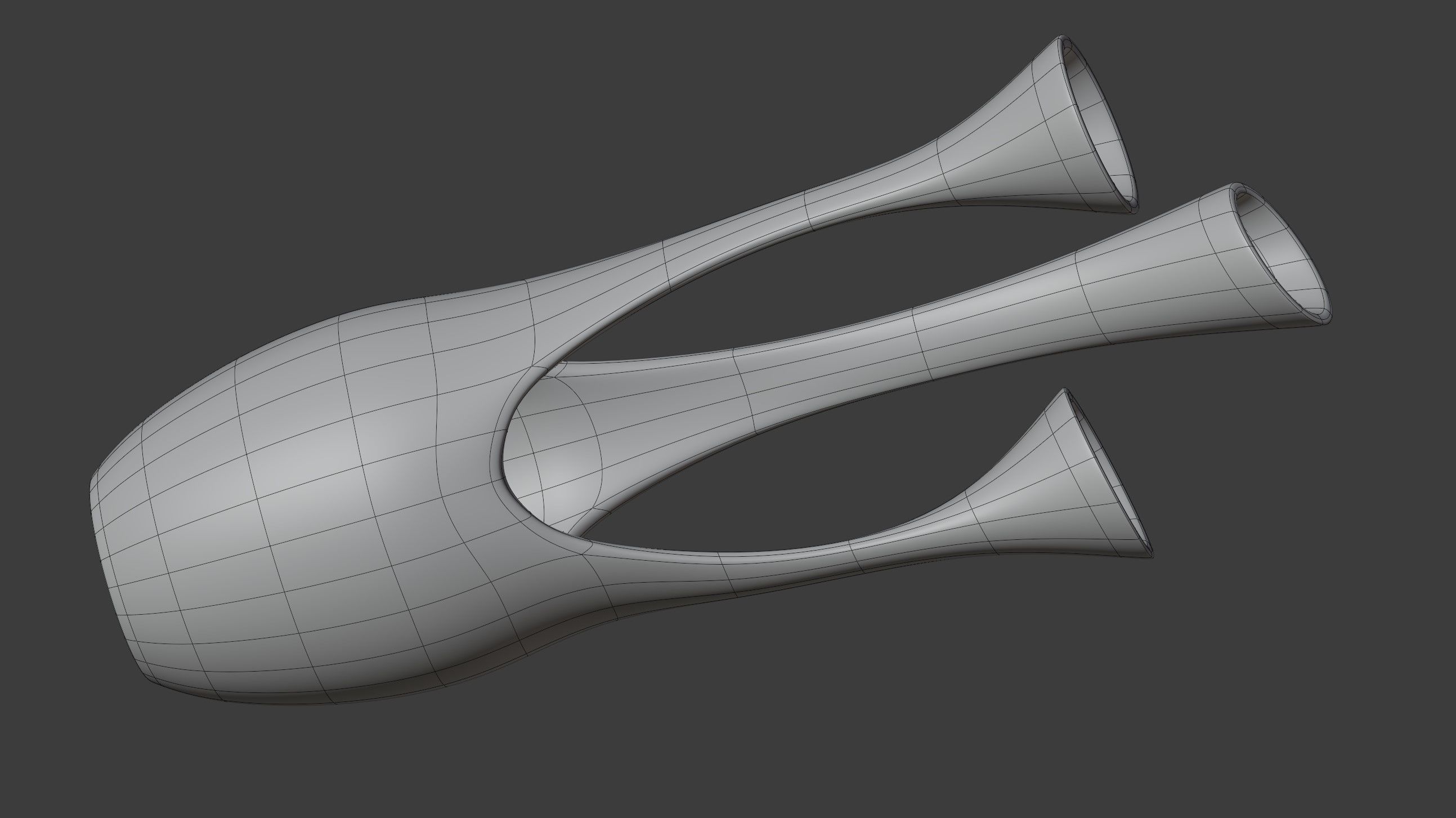 Abstract Vase 5 3D model_16