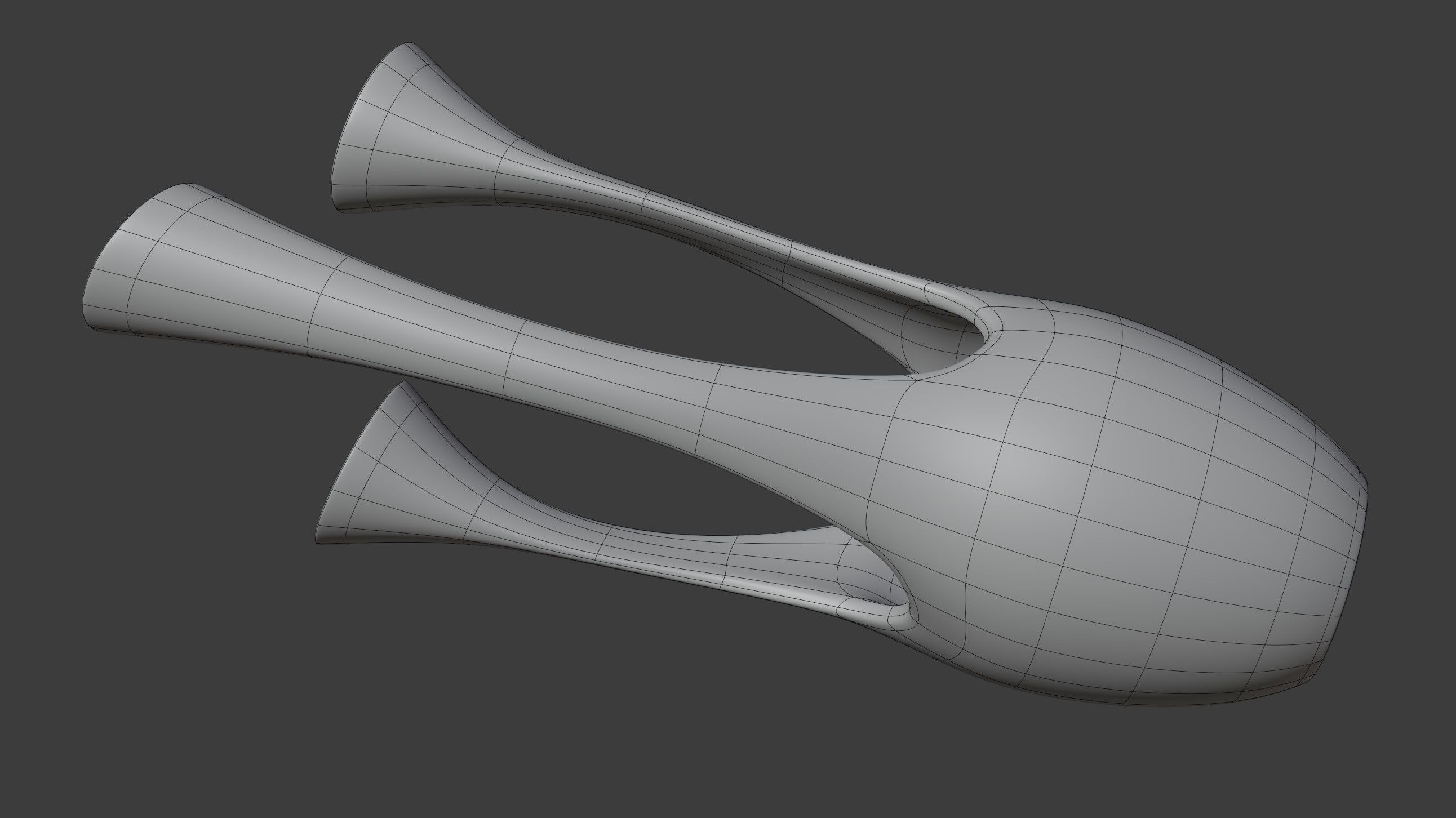 Abstract Vase 5 3D model_12