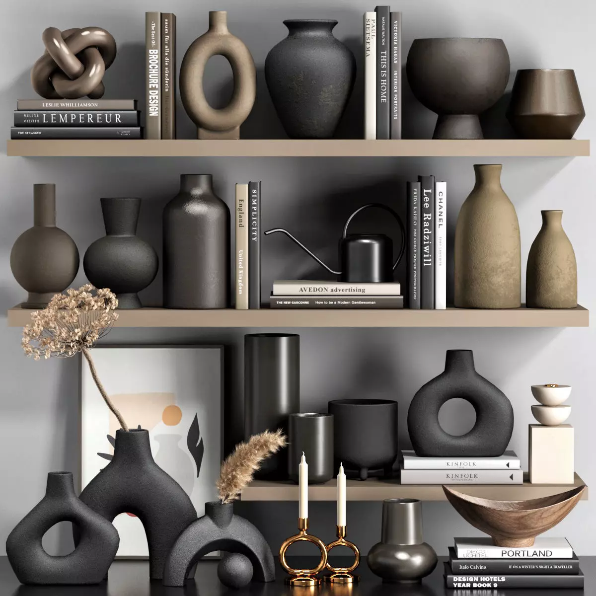Decor set 24 3D model_0