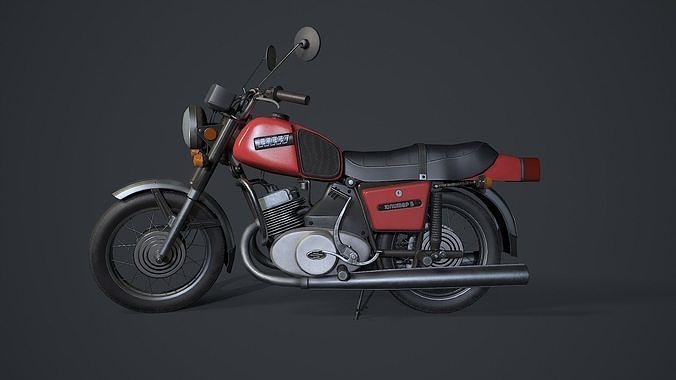 Izh YUpiter-5 Low-poly 3D model