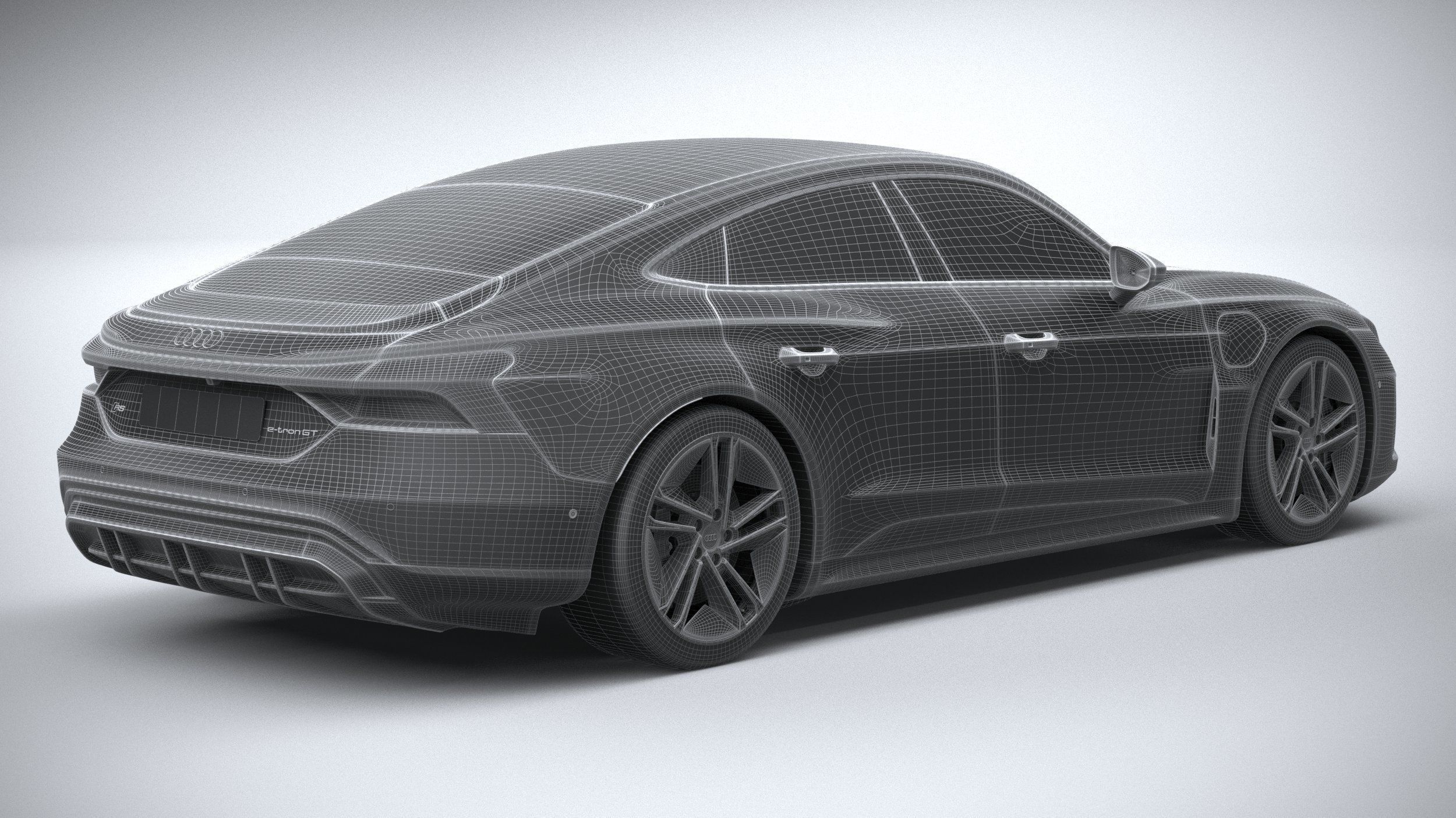 Audi RS e-tron GT 2022 3D model_27