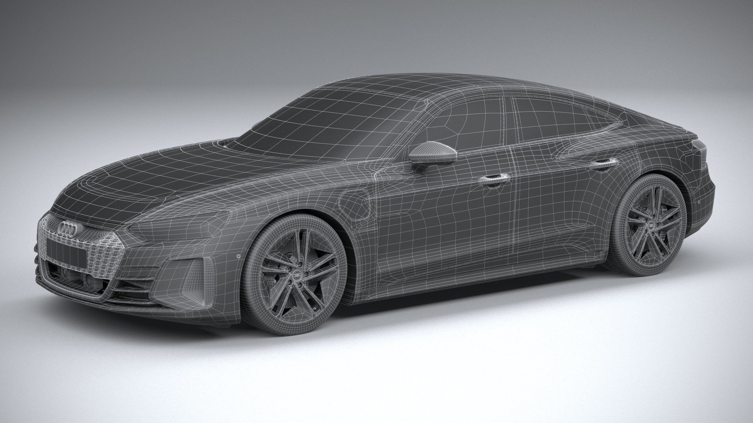 Audi RS e-tron GT 2022 3D model_28