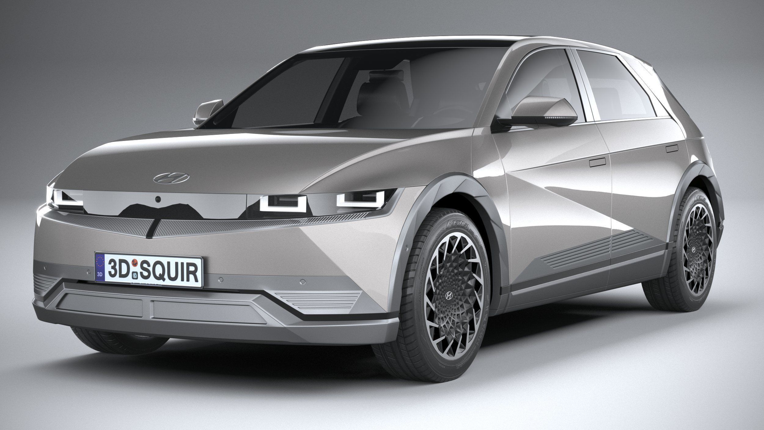 Hyundai Ioniq 5 2022 3D model_2