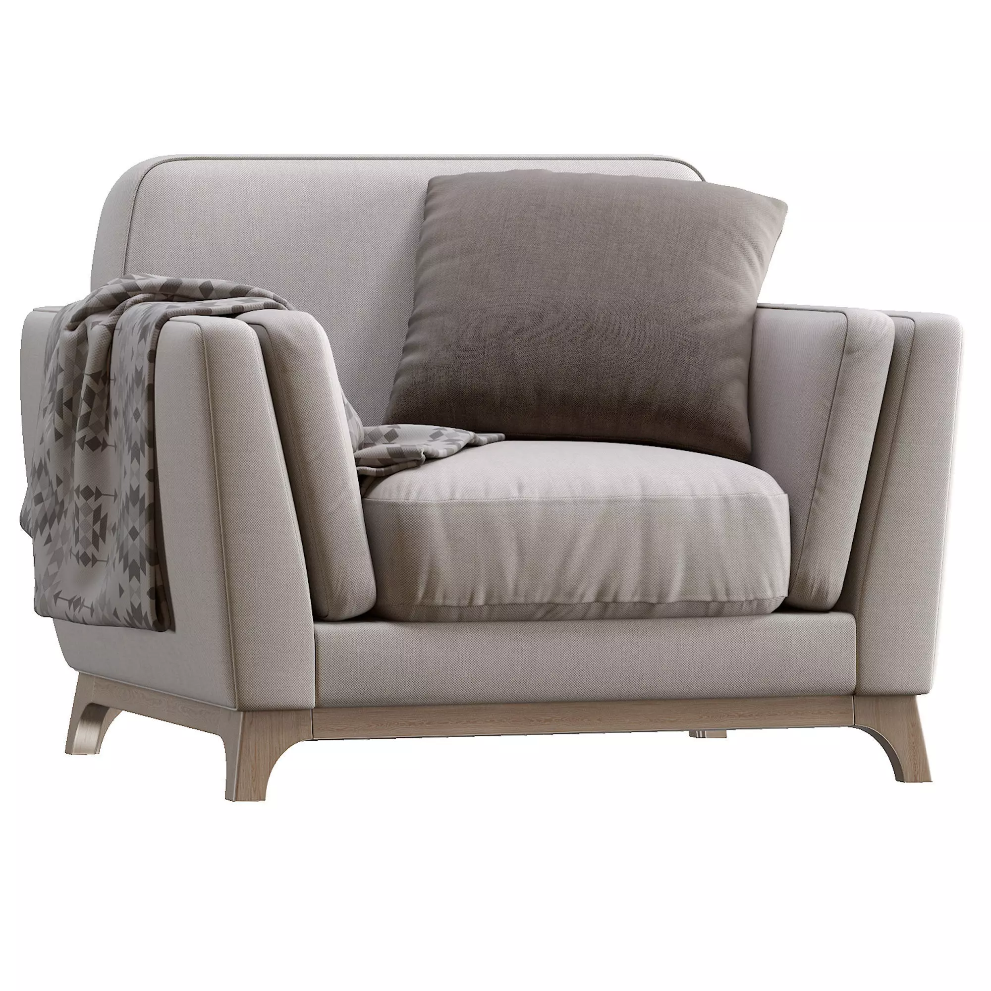 Ceni Volcanic Armchair By Article 3D model