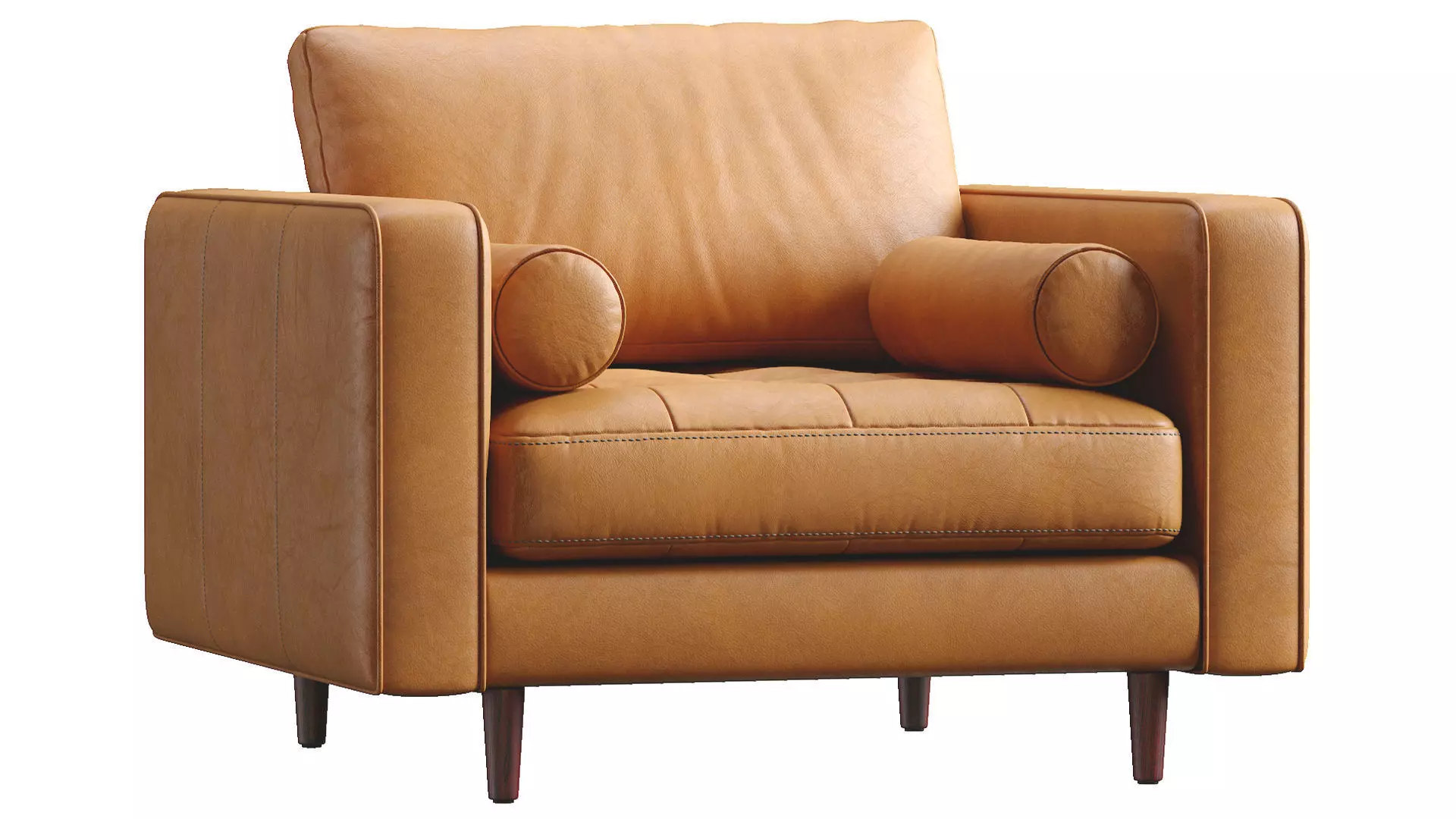 Sven Charme Tan Chair 3D model