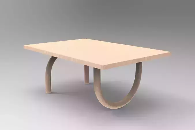 Typography-Inspired Wooden Tables