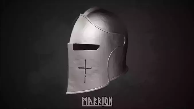 Knight helmet