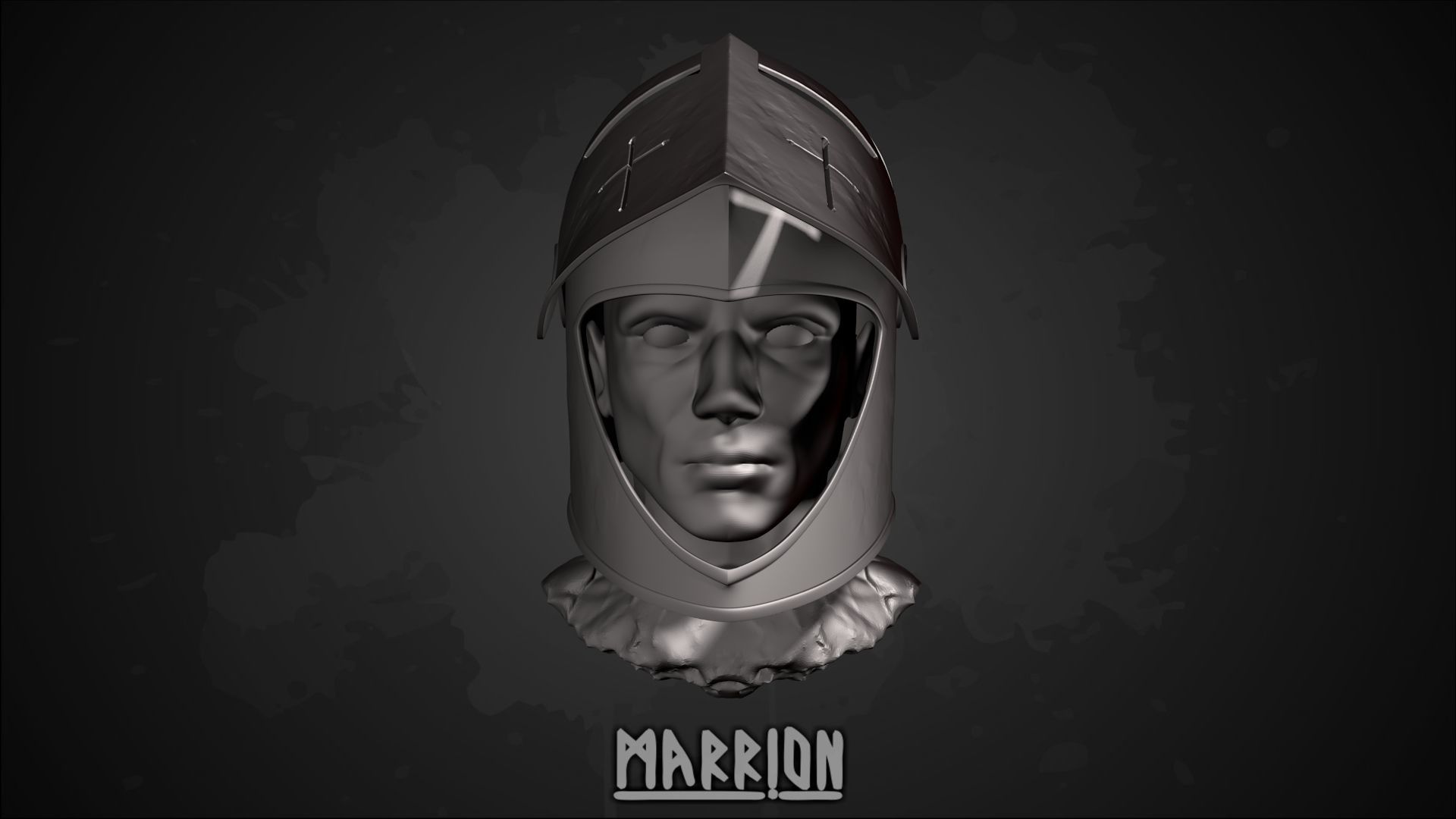 Warden Helmet For Honor 3D print model_11