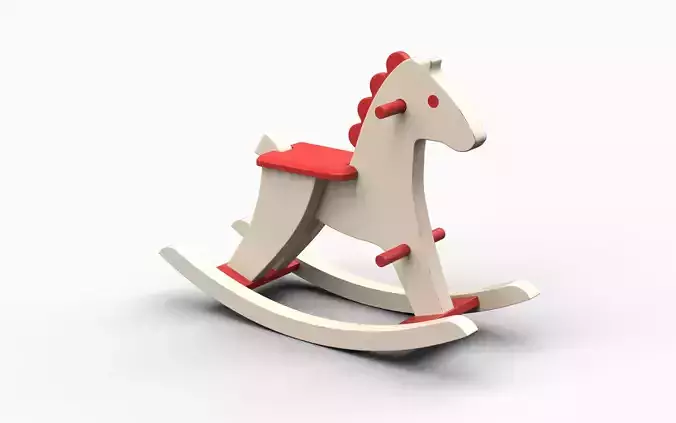 Rocking Horse 3D model