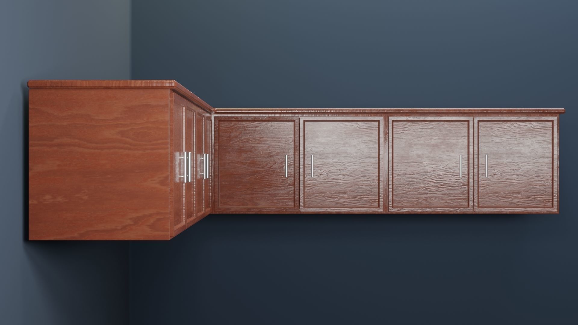 Kitchen Cabinet Free 3D model_1