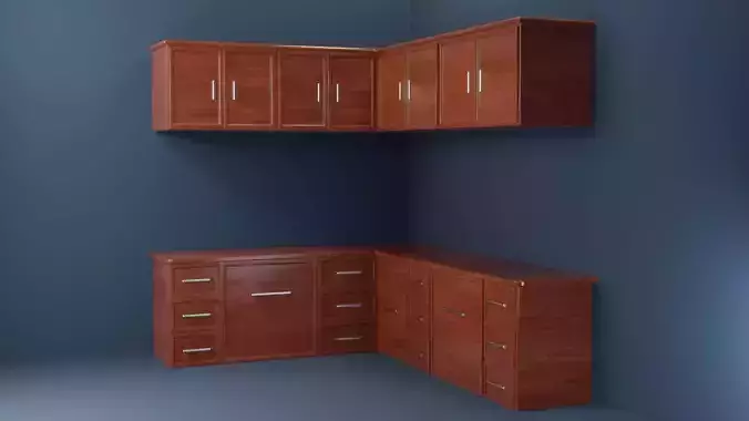 Kitchen Cabinet Free 3D model