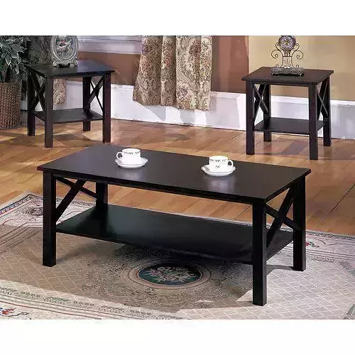 Zelda 3 Piece Coffee Designer Table Set