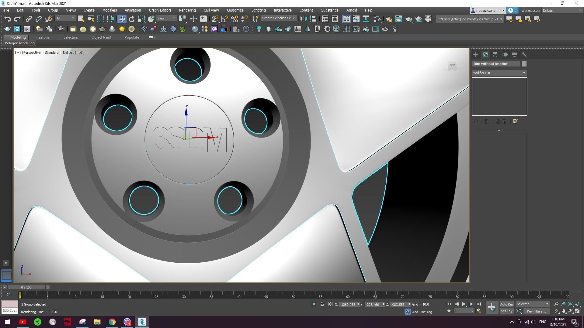 3sdm rim 3 MODELS 3D model_8