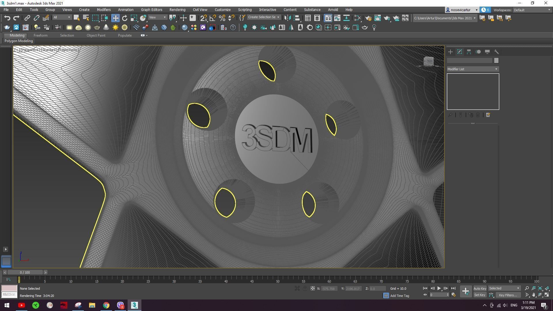 3sdm rim 3 MODELS 3D model_9
