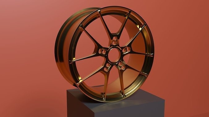 Rays sport rim 3D model