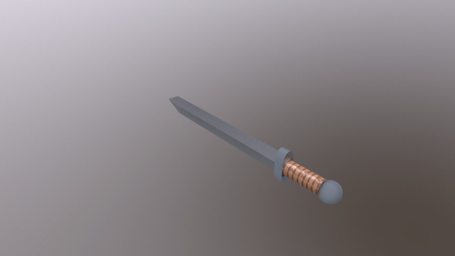 Roman Short Sword Gladius Free 3D model_6