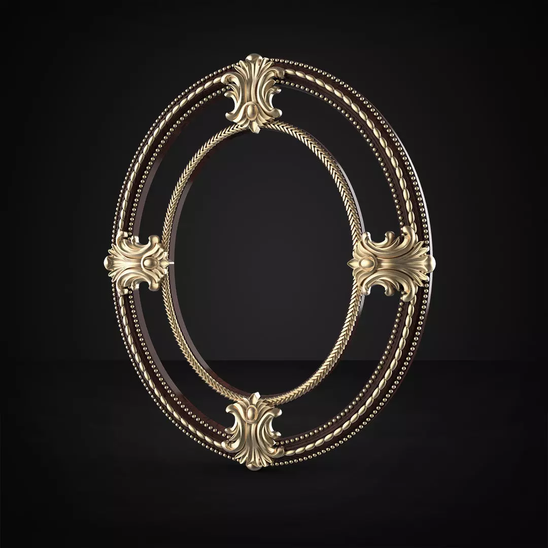 mirror frame 3D model_0