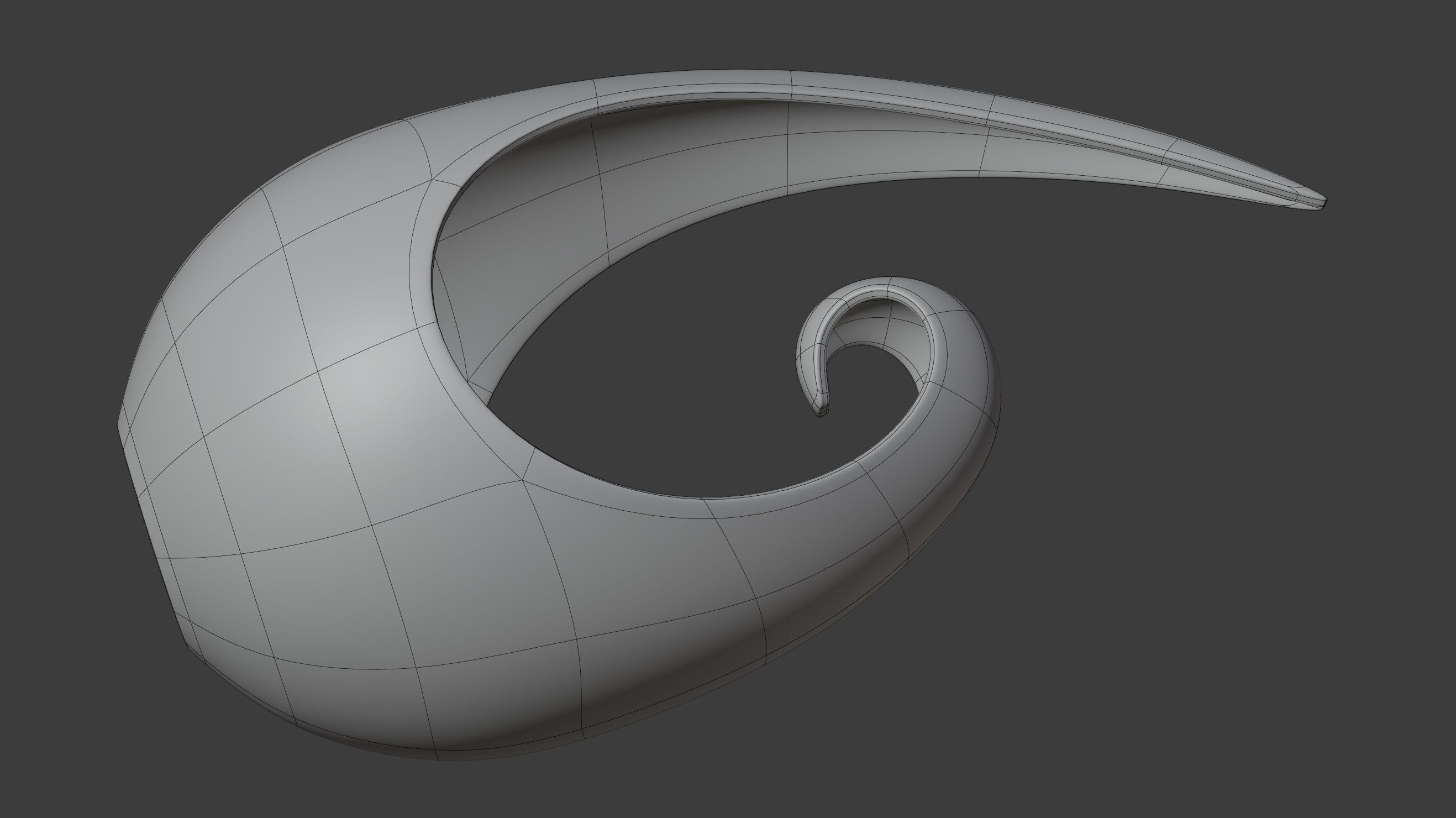 Abstract Vase 6 3D model_9