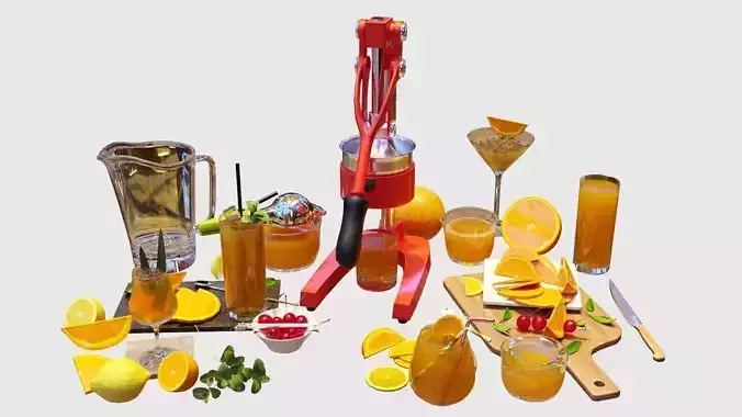 Orange Juice Set