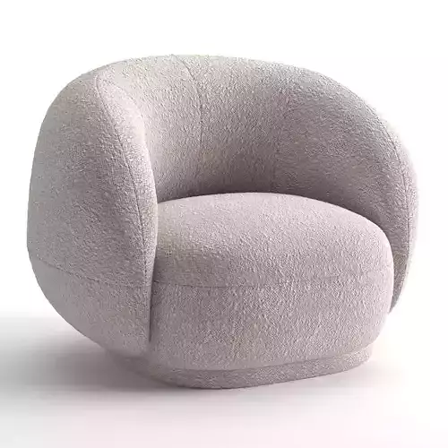Tacchini Julep Armchair 3D model