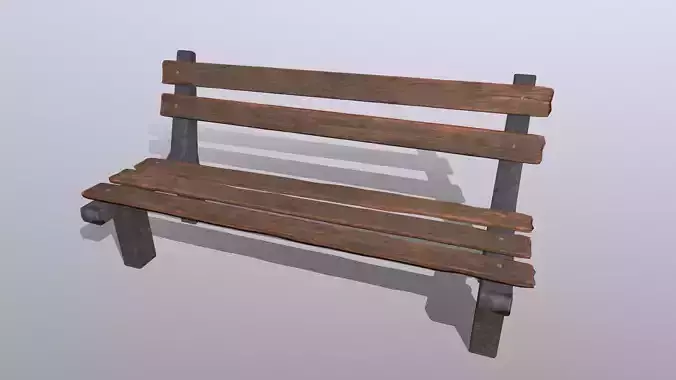 Bench wooden