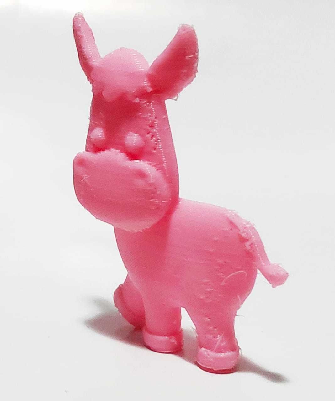 Donkey Flat 3D print model_11