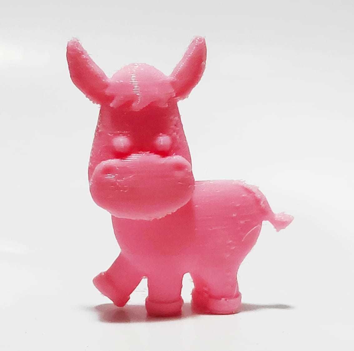 Donkey Flat 3D print model_8