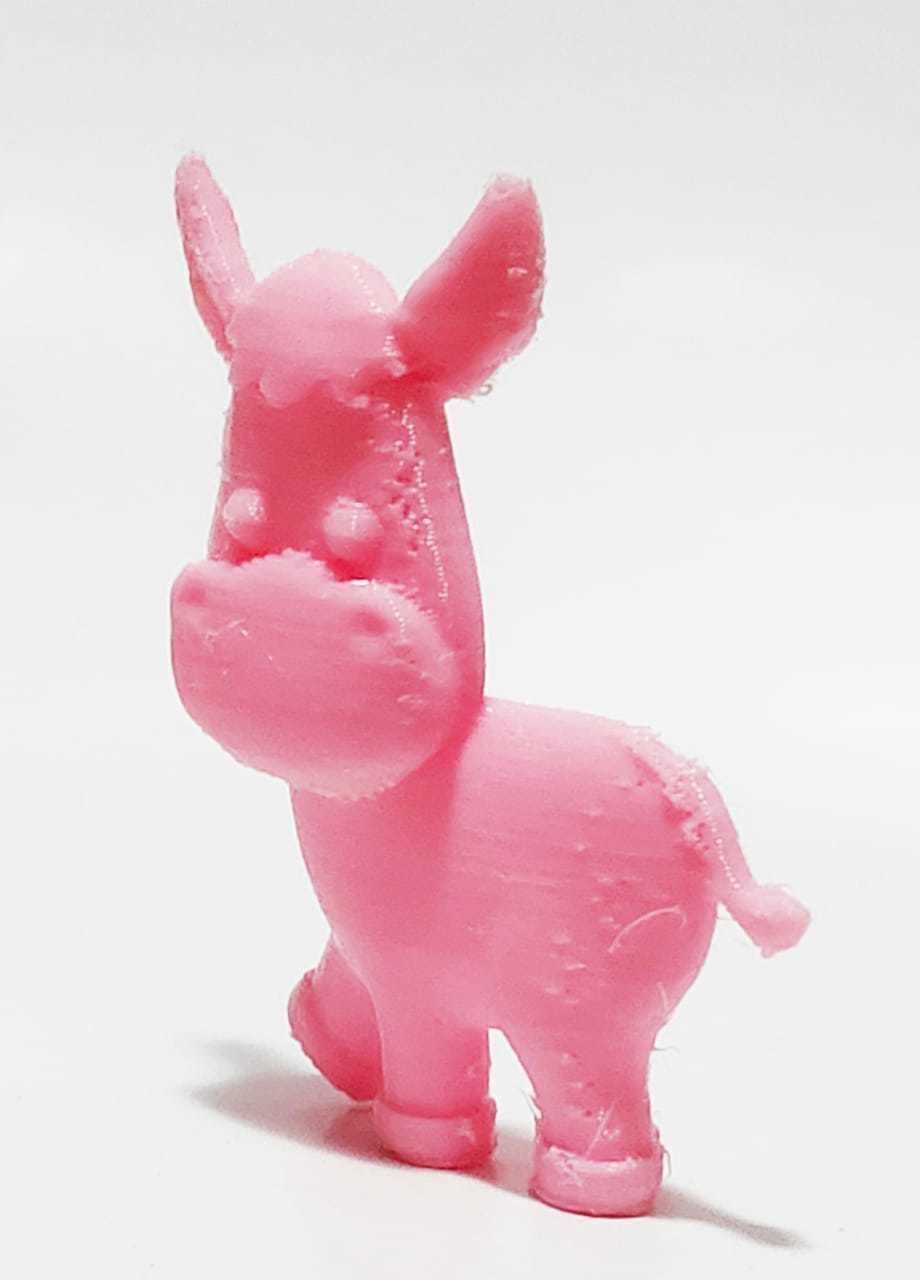 Donkey Flat 3D print model_7