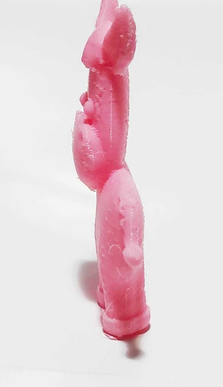 Donkey Flat 3D print model_4