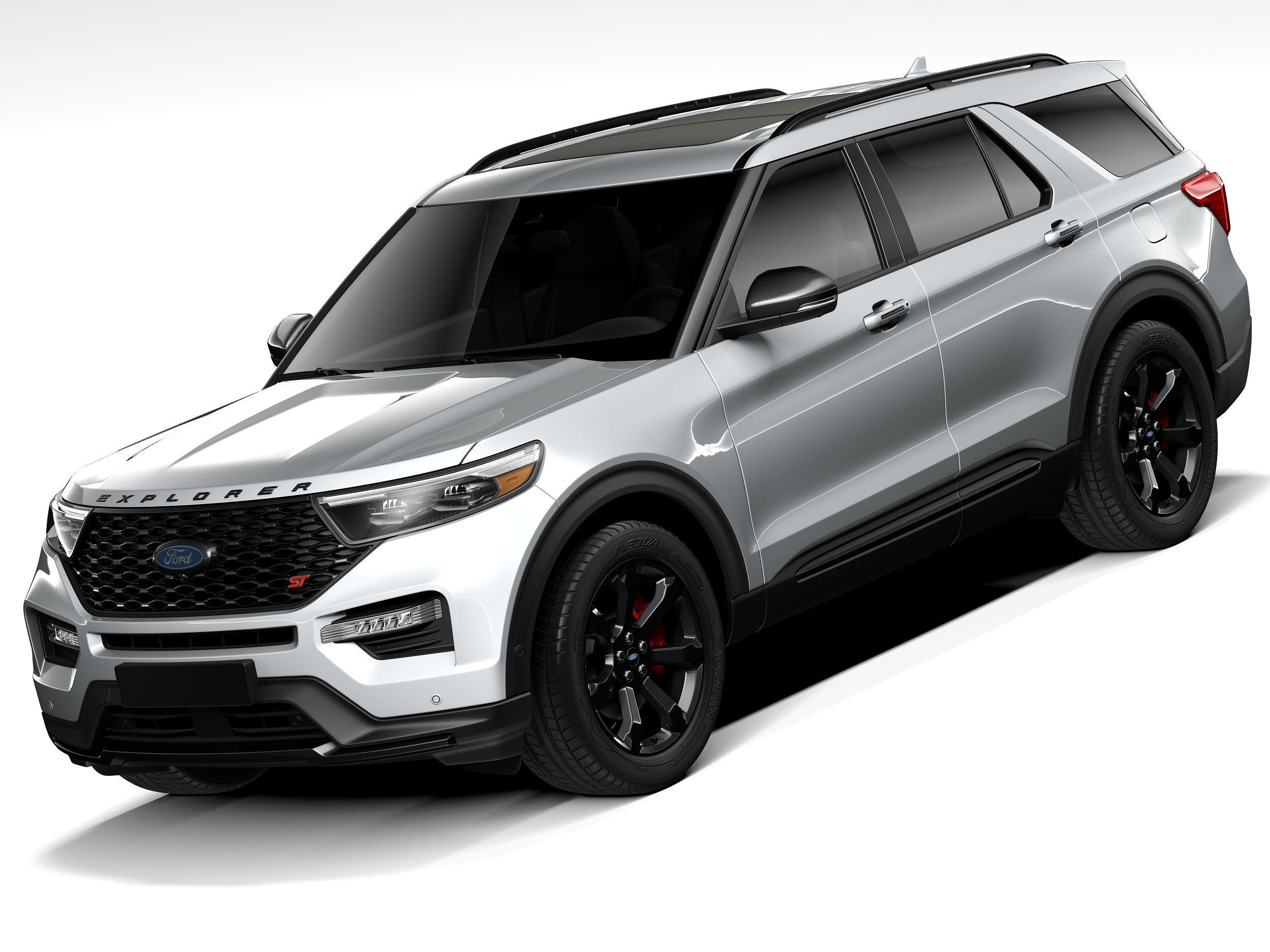 3d Model Ford Explorer St Cgtrader