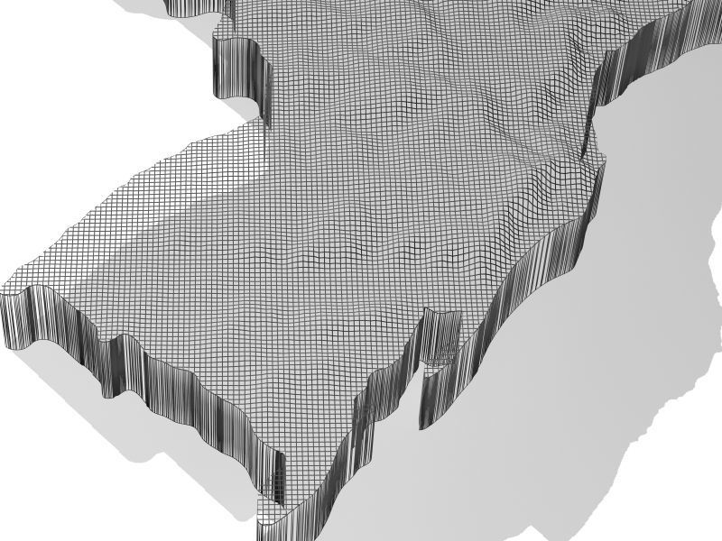 Brazil High resolution 3D relief maps 3D model_18