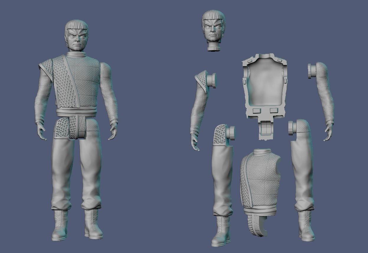 Star Trek Alidar Jarok - James Sloyan  3D print model_2