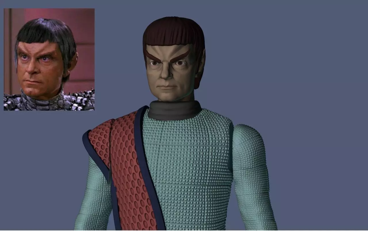 Star Trek Alidar Jarok - James Sloyan  3D print model_0