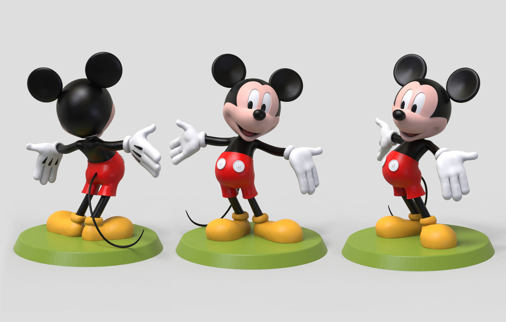 mickey mouse 3d print model 3D print model_1