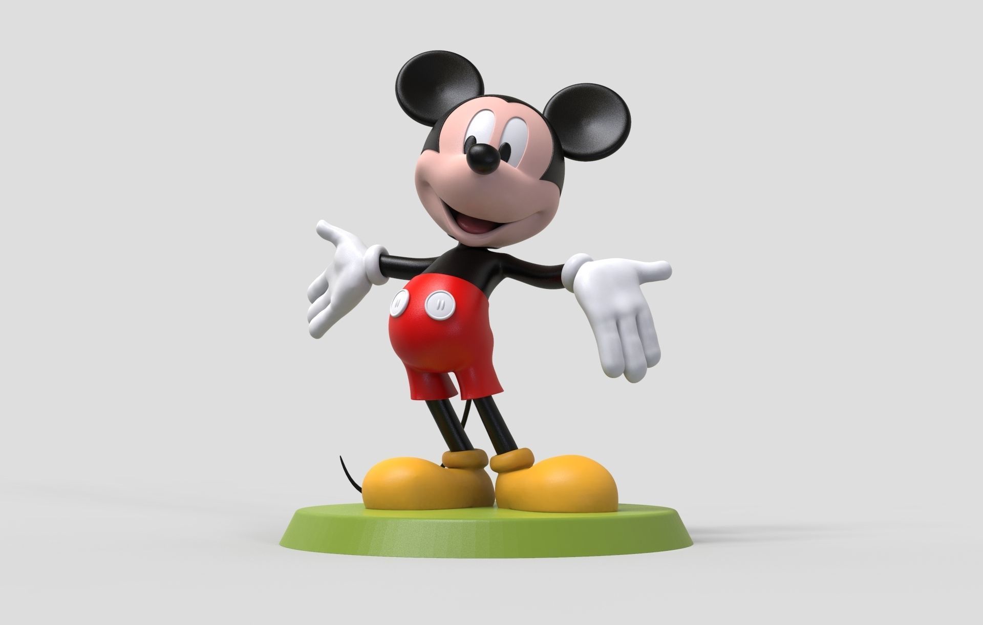 mickey mouse 3d print model 3D print model_5
