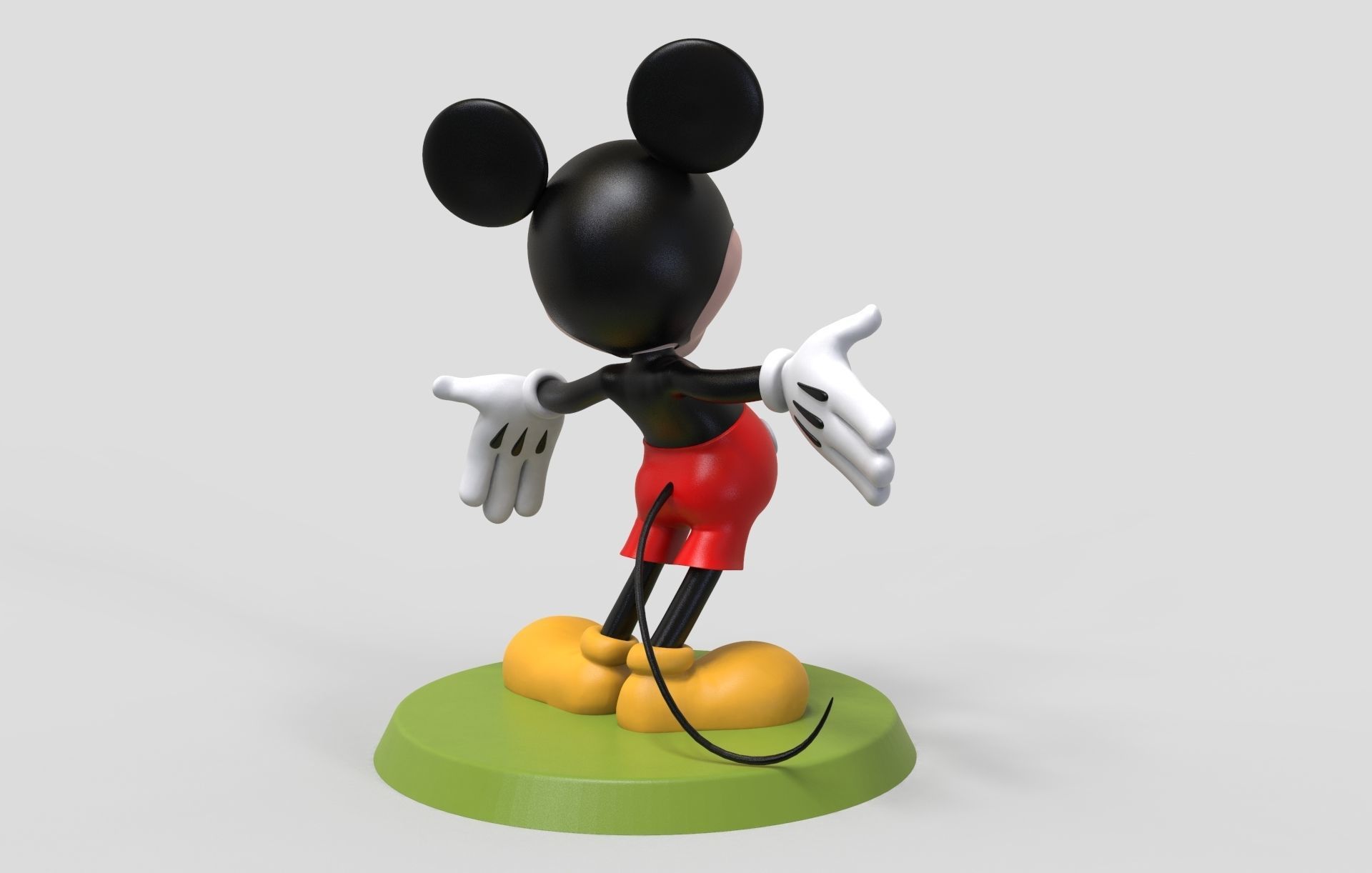 mickey mouse 3d print model 3D print model_2