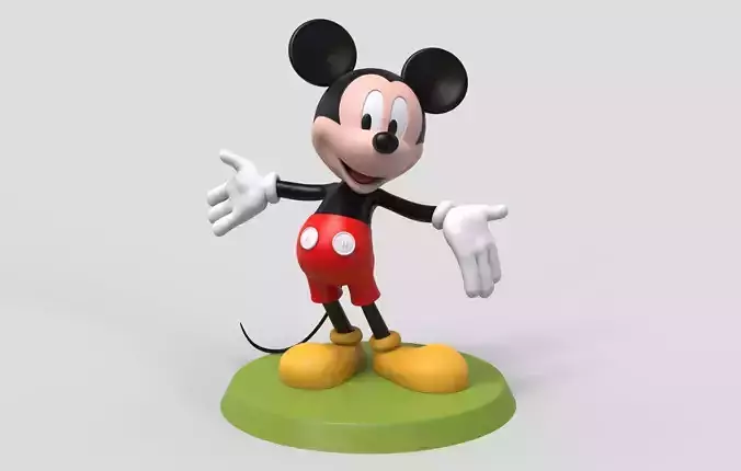 mickey mouse 3d print model 3D print model