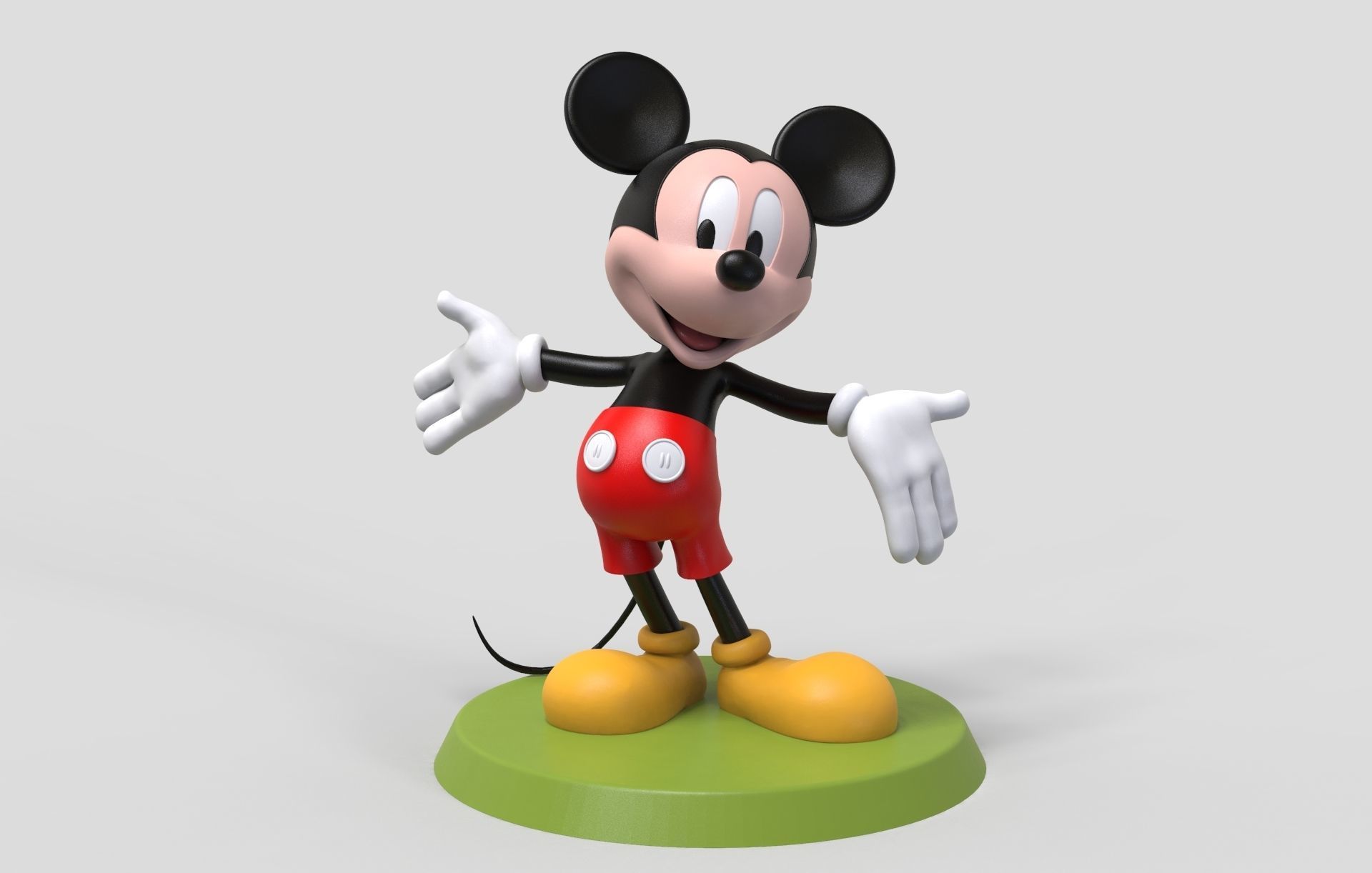 mickey mouse 3d print model 3D print model_6