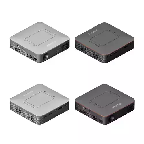 Canon mini beam projector MP250 3D model