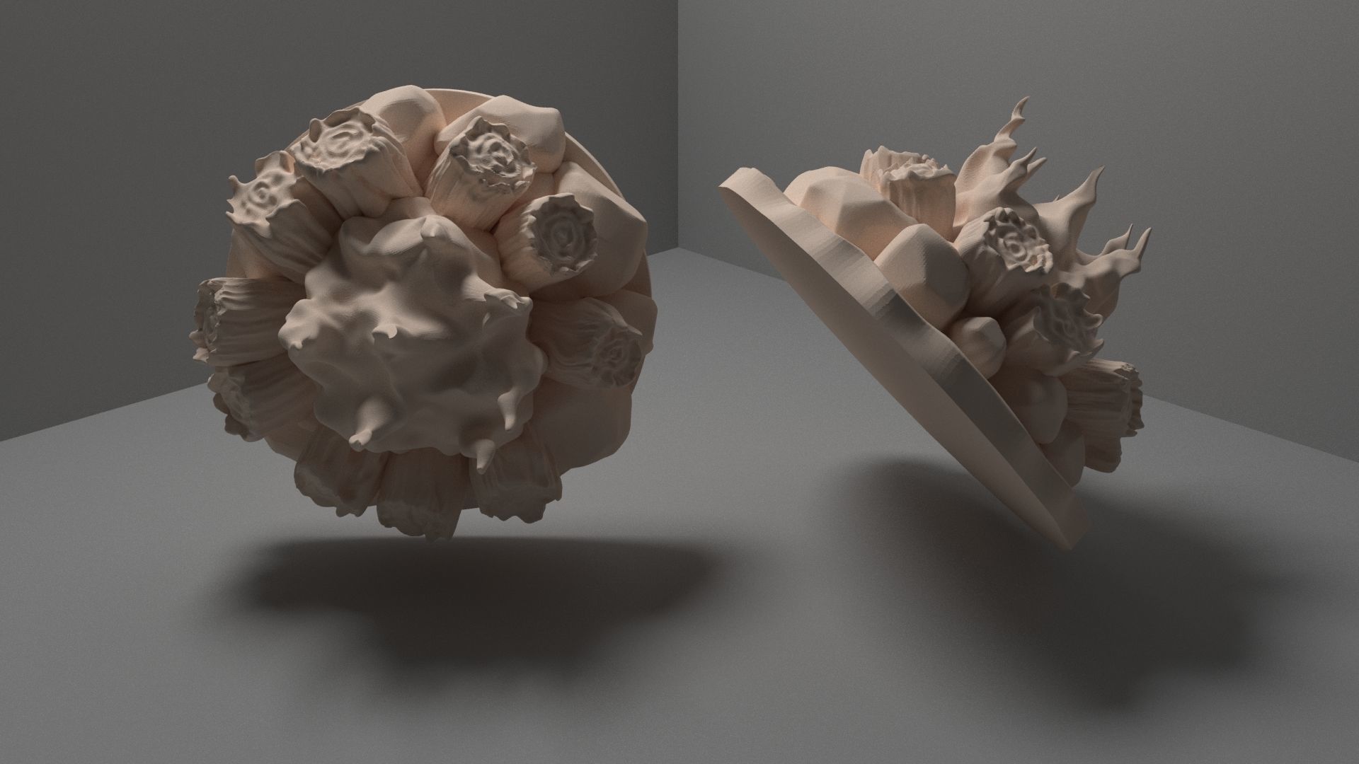 Fantasy bonfire 3D print model_3